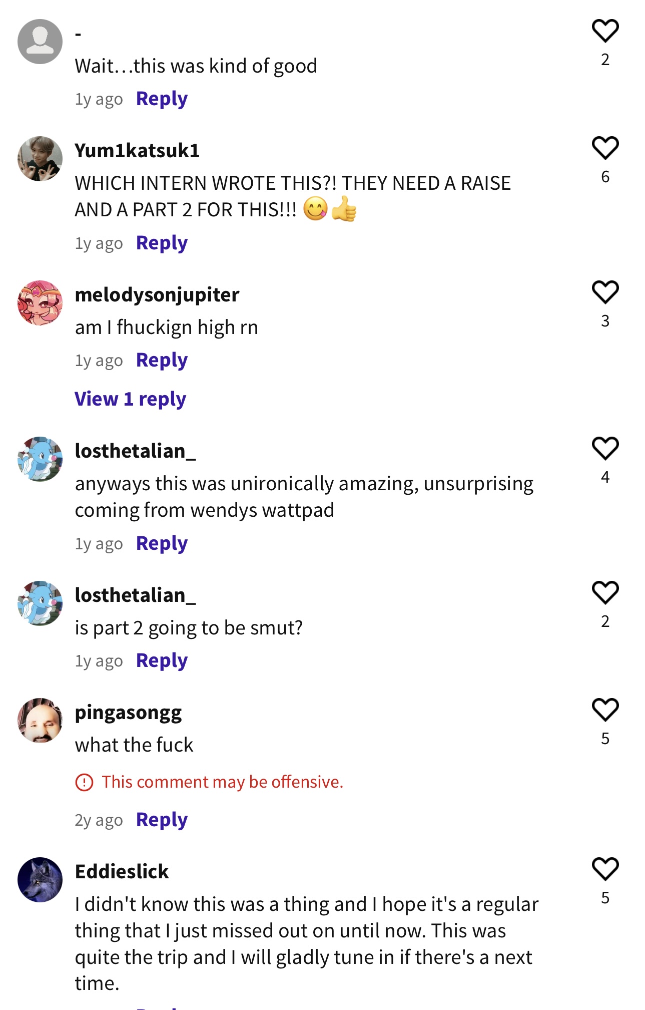 Wendy's & Josh Pairing